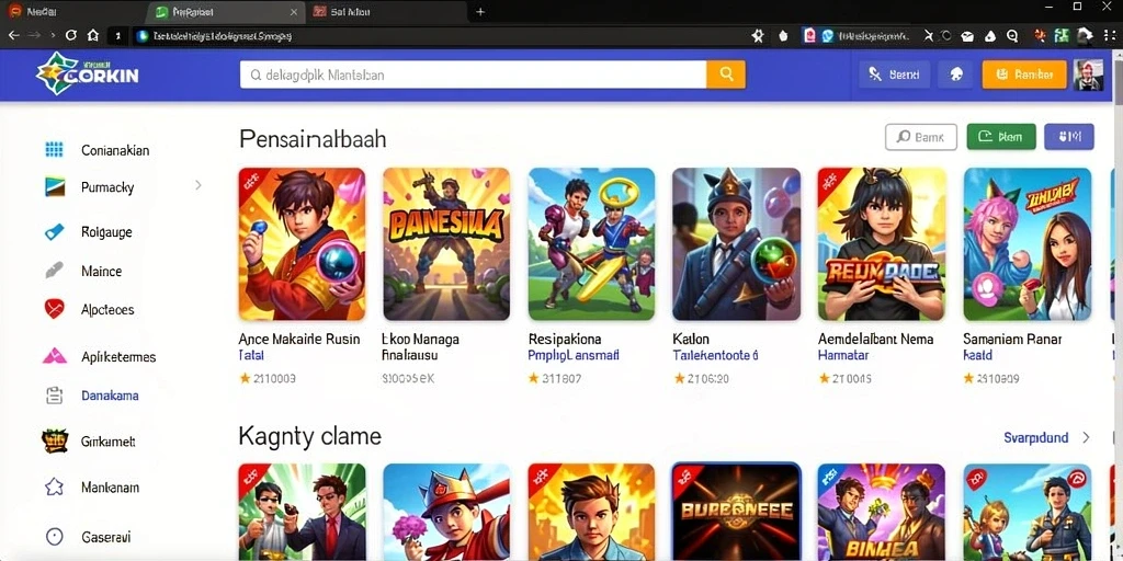 zk7 - Tampilan level penuh warna yang menarik di ZK7.